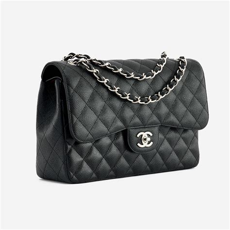 chanel classic jumbo caviar